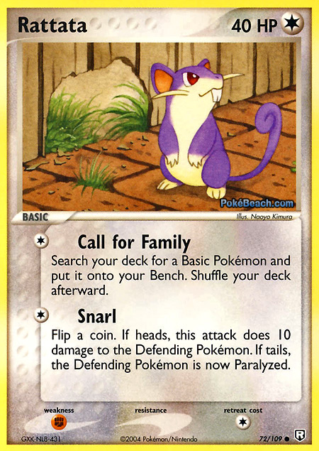 Carta de la expansión Team Rocket Returns