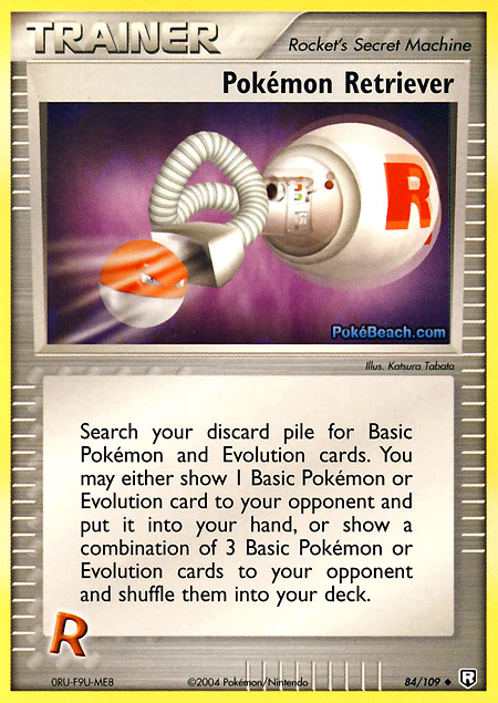 Carta de la expansión Team Rocket Returns