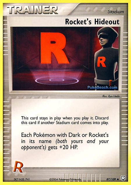 Carta de la expansión Team Rocket Returns