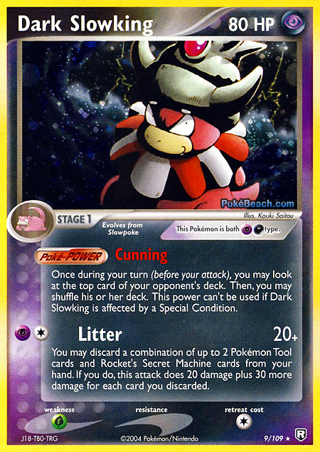 Carta de la expansión Team Rocket Returns