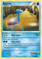 Carta de la expansión HeartGold y SoulSilver