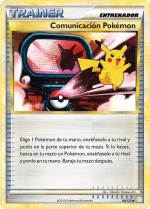 Carta de la expansión HeartGold y SoulSilver