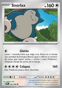 Snorlax (063/124)