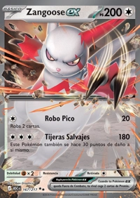 Zangoose ex (167/295)