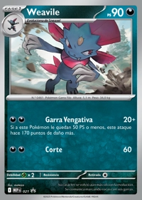 Weavile (021/000)
