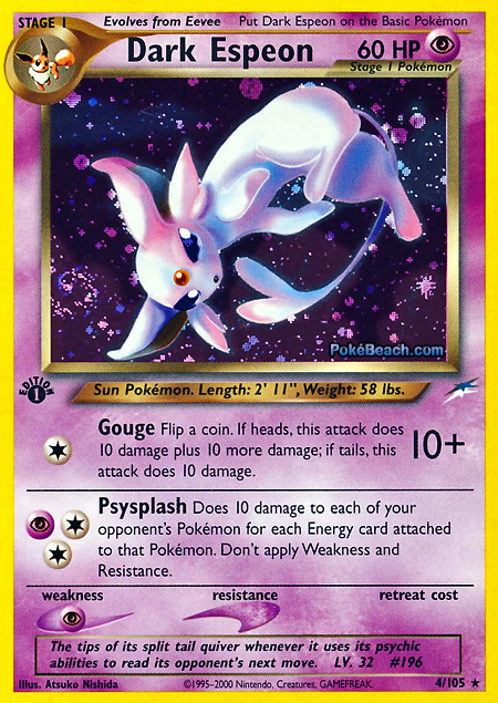 Carta de la expansión Neo Destiny