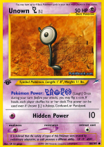 Carta de la expansión Neo Destiny