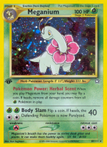 Carta de la expansión Neo Genesis