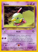 Carta de la expansión Neo Genesis
