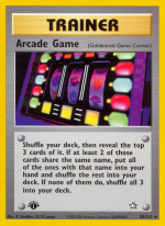 Carta de la expansión Neo Genesis
