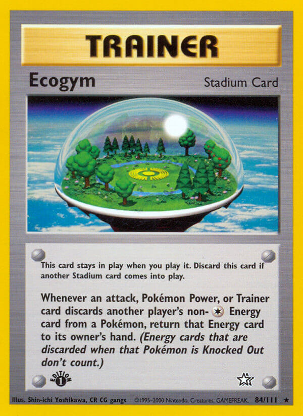 Carta de la expansión Neo Genesis