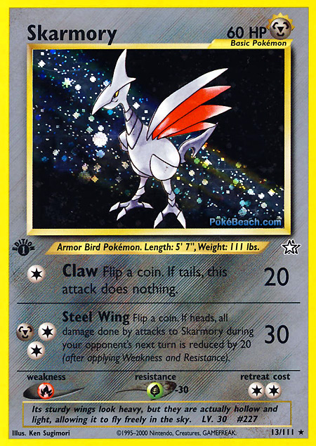 Carta de la expansión Neo Genesis