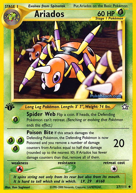 Carta de la expansión Neo Genesis