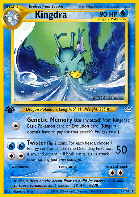 Carta de la expansión Neo Revelation