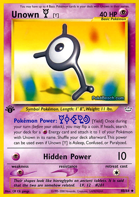 Carta de la expansión Neo Revelation