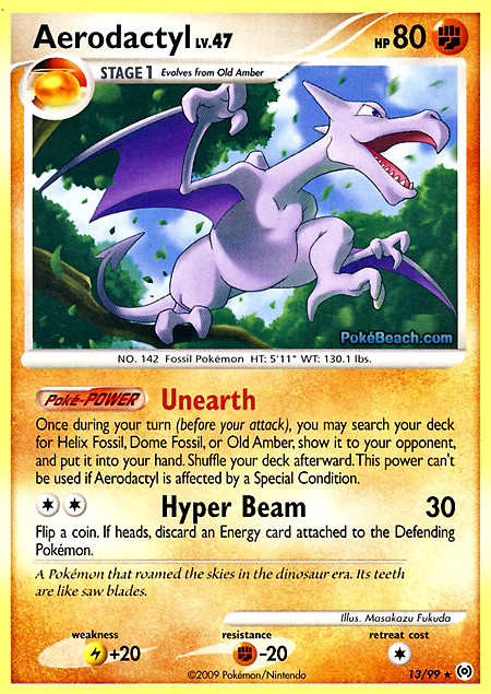 Carta de la expansión Arceus