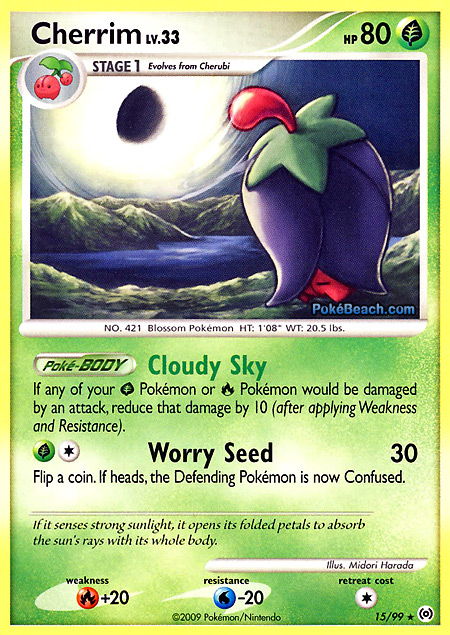 Carta de la expansión Arceus