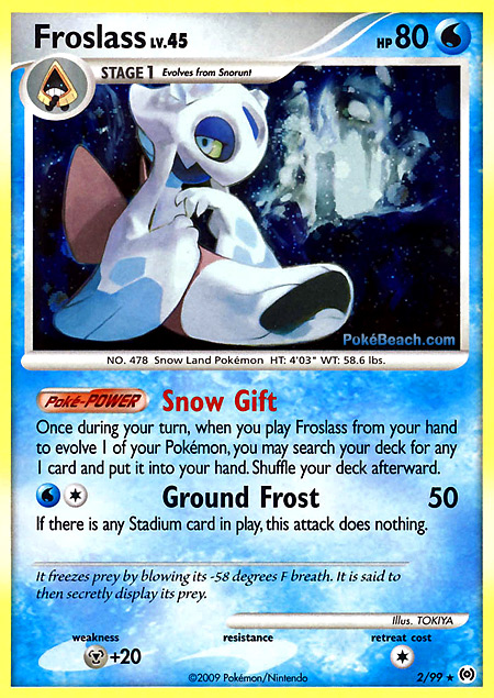 Carta de la expansión Arceus