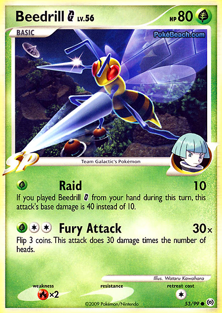 Carta de la expansión Arceus