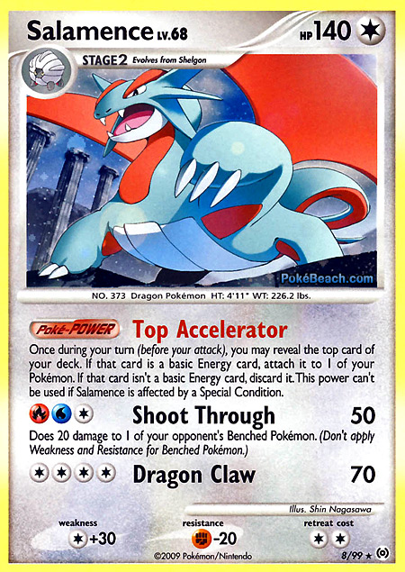 Carta de la expansión Arceus