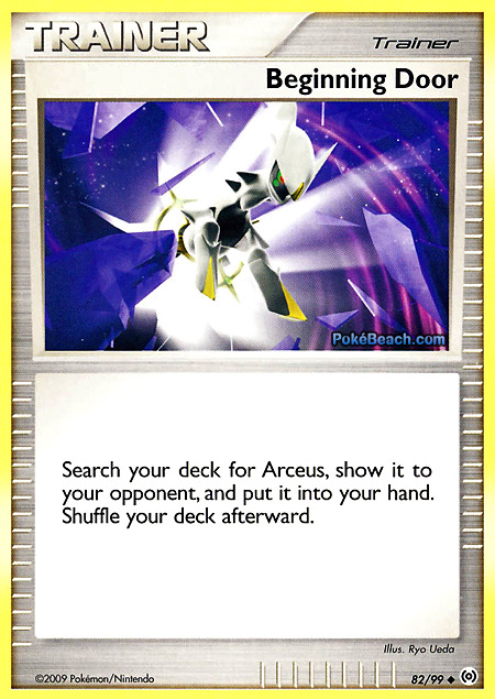 Carta de la expansión Arceus