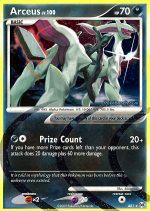 Carta de la expansión Arceus