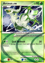 Carta de la expansión Arceus