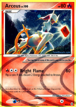 Carta de la expansión Arceus