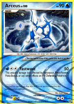 Carta de la expansión Arceus