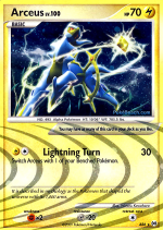 Carta de la expansión Arceus