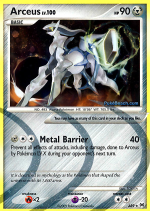 Carta de la expansión Arceus