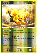 Carta de la expansión Arceus