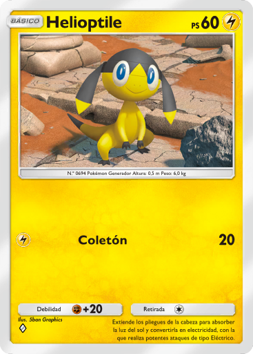 Carta de la expansión Genes Formidables