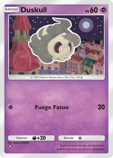 Carta de la expansión Pugna Espaciotemporal