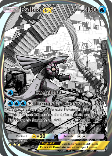 Carta de la expansión Pugna Espaciotemporal