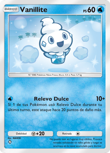 Carta de la expansión Arboleda de Eevee