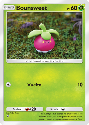 Carta de la expansión Arboleda de Eevee