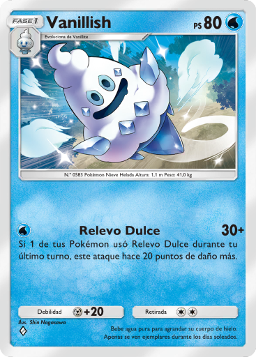 Carta de la expansión Arboleda de Eevee