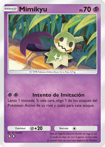 Carta de la expansión Arboleda de Eevee