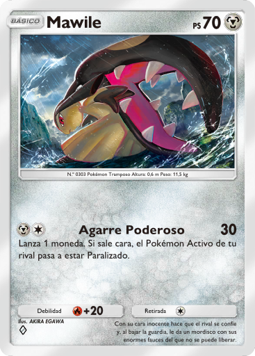 Carta de la expansión Arboleda de Eevee