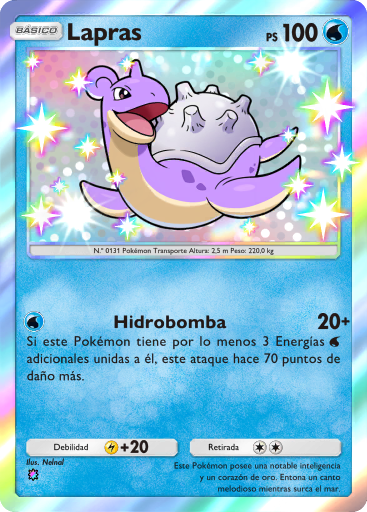 Carta de la expansión Arboleda de Eevee