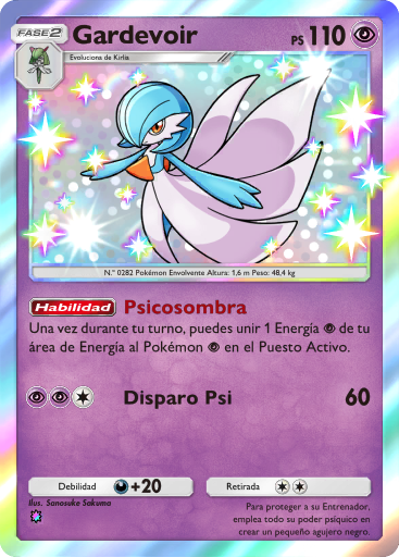 Carta de la expansión Arboleda de Eevee