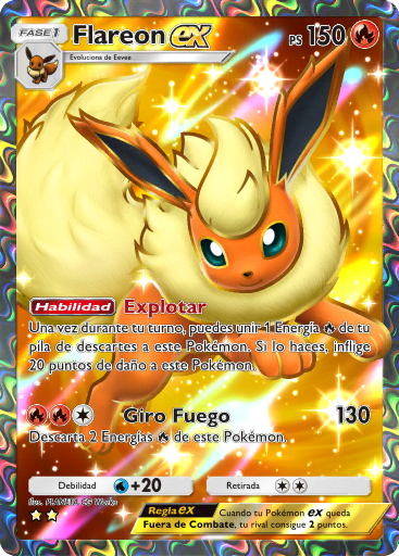 Carta de la expansión Arboleda de Eevee