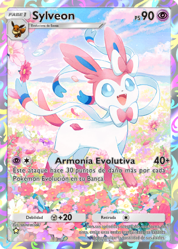 Carta de la expansión Arboleda de Eevee