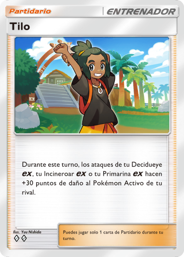 Carta de la expansión Arboleda de Eevee