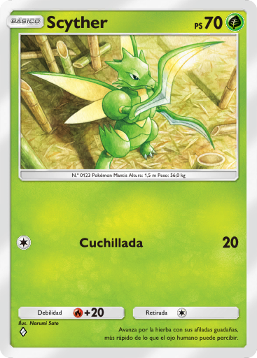 Carta de la expansión Saber Marino y Celeste