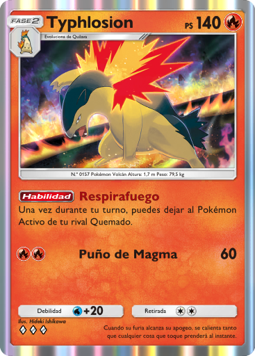 Carta de la expansión Saber Marino y Celeste