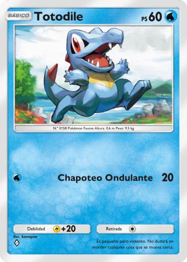 Carta de la expansión Saber Marino y Celeste