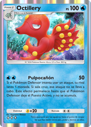 Carta de la expansión Saber Marino y Celeste