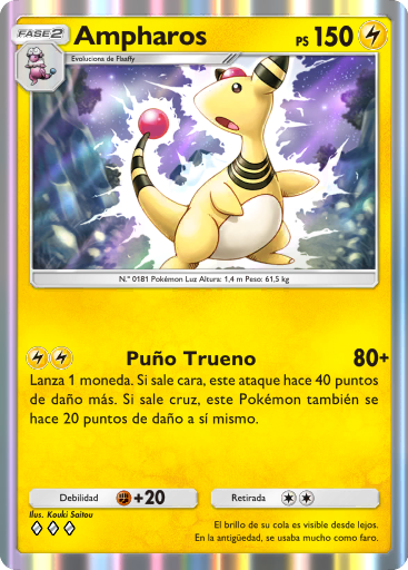 Carta de la expansión Saber Marino y Celeste